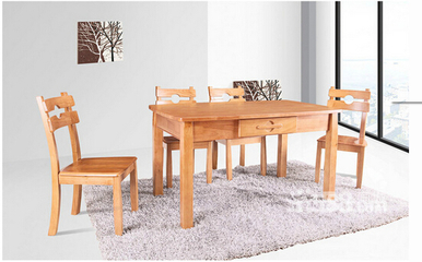 越盛木业多年生产家具经验生产经营餐桌椅